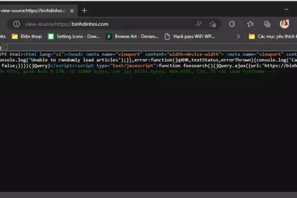 Nén HTML trên WordPress tăng tốc độ tải trang cho website